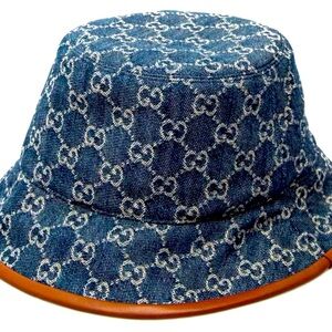 Gucci denim GG hat
